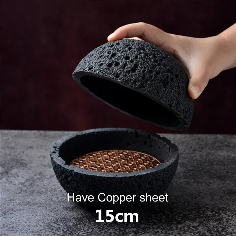 Creative bowl of molecular cuisine