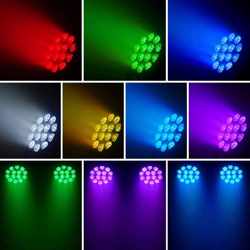 4in1 RGBW LED Stage Effect Light Remote