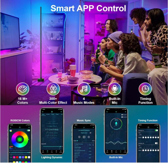 Atmosphere Lights 120CM Multiple Color Switching