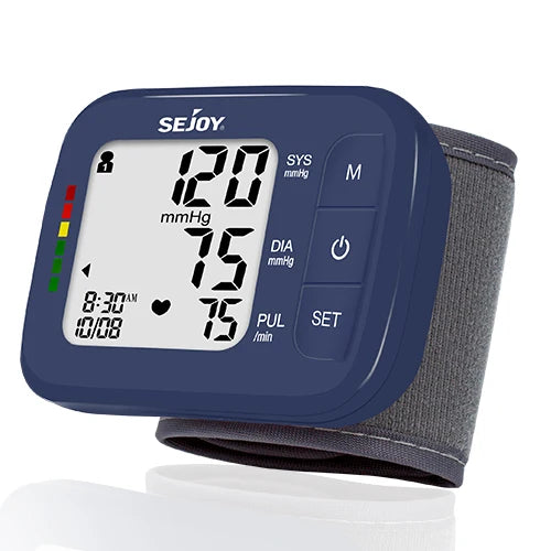 Wrist Blood Pressure Monitor Heart Rate