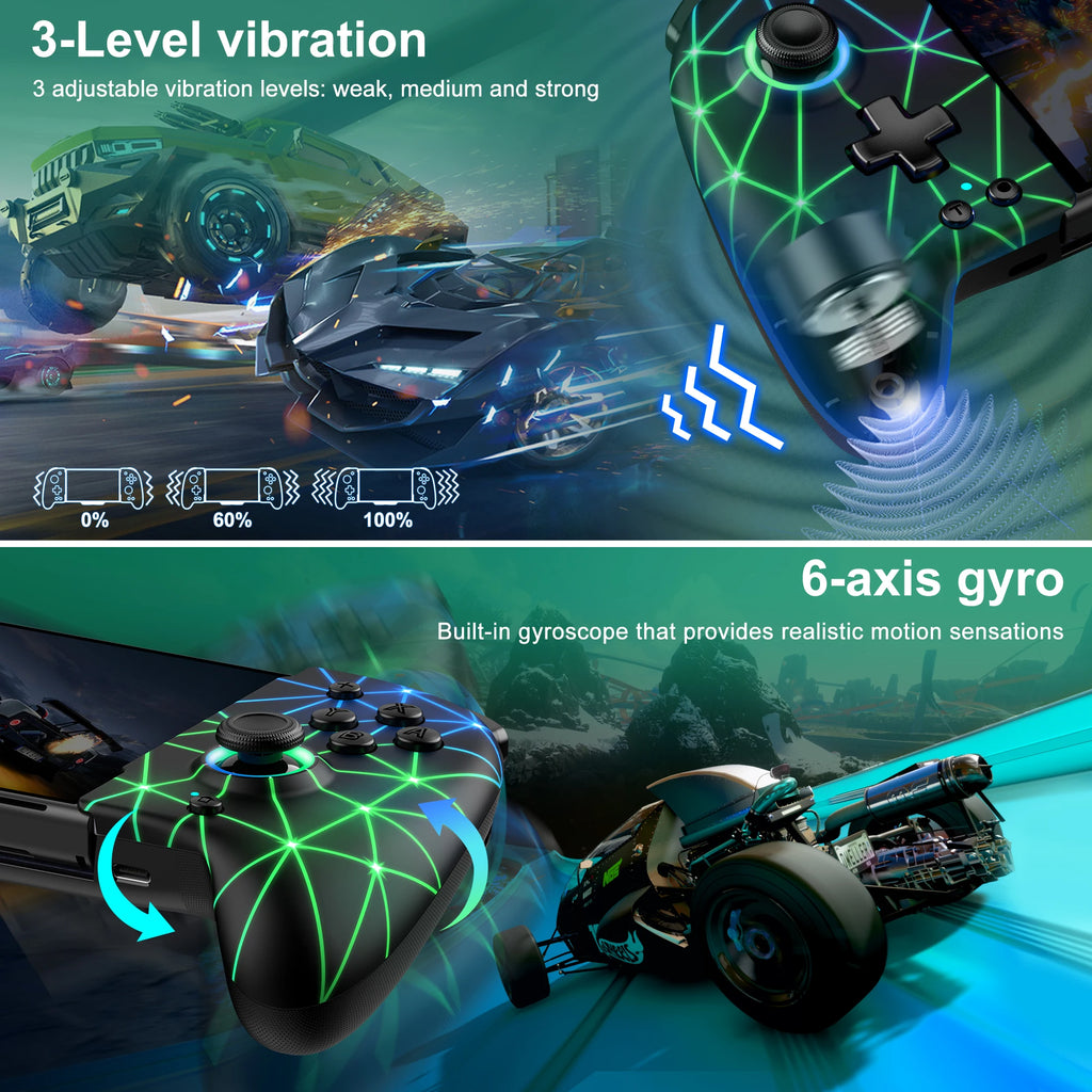 One-Piece Switch Controller Handheld Programmable Gamepad