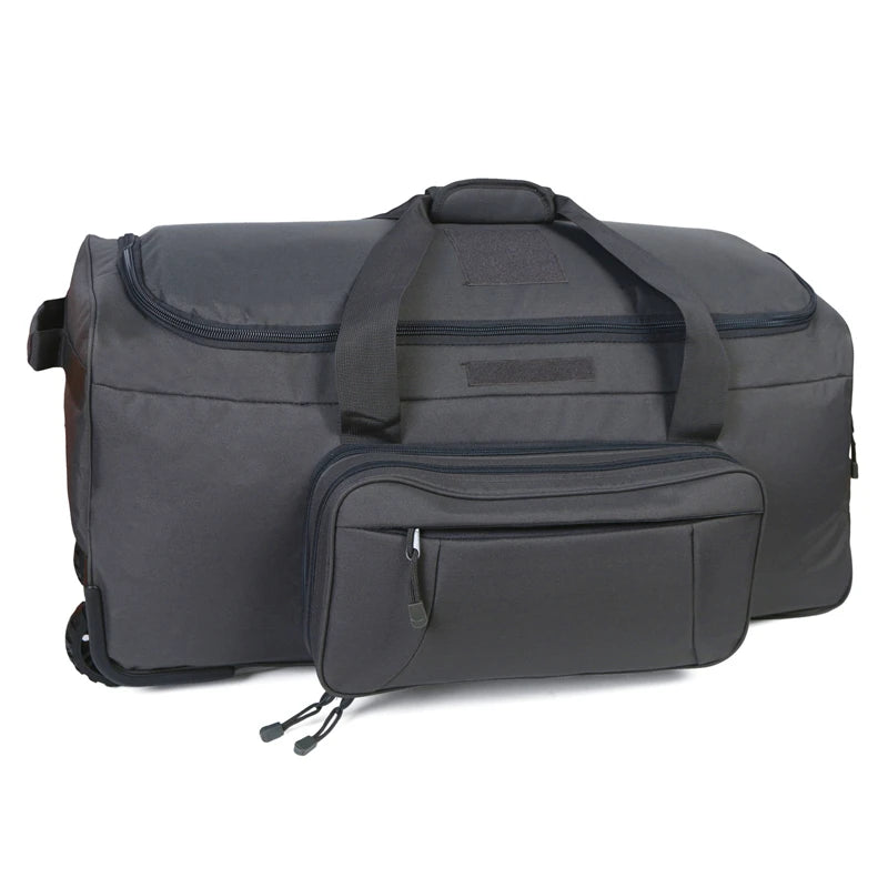Large Heavy Duty Rolling Travel Suitcase