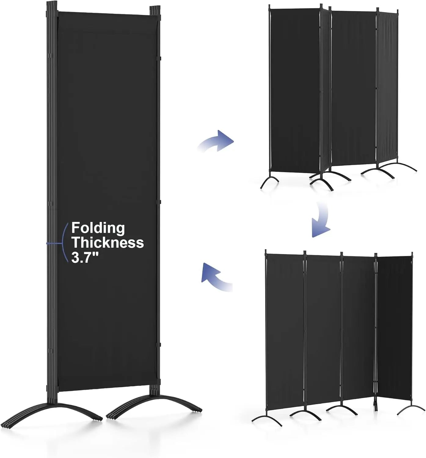 Room Divider Folding Privacy Screen