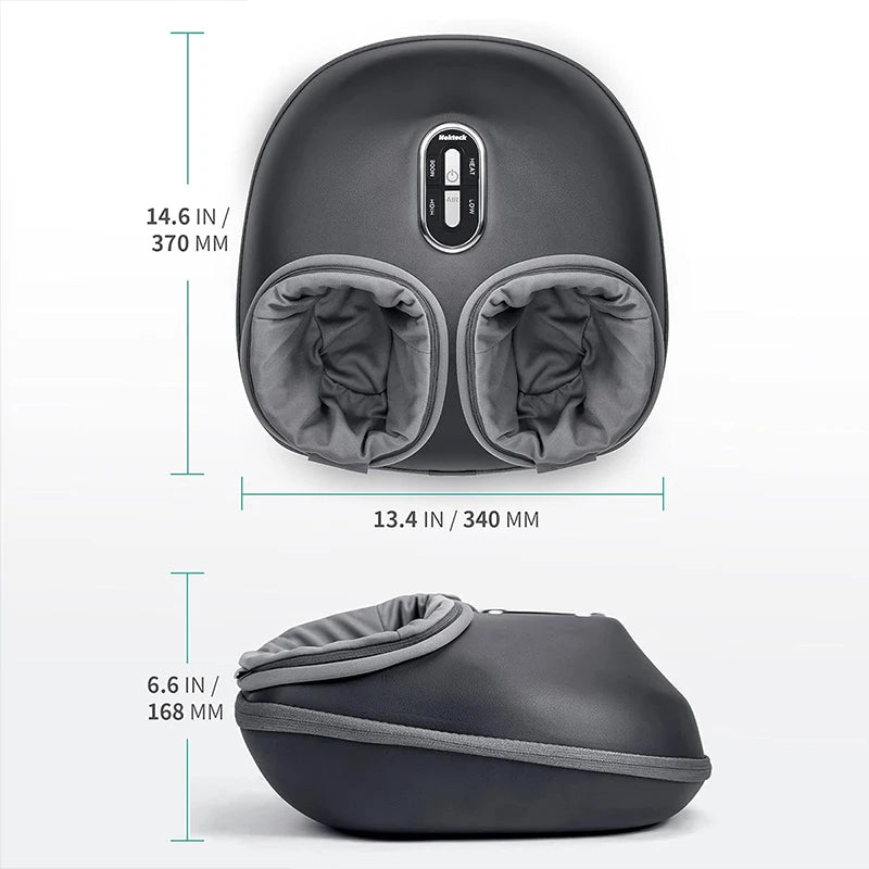 Foot Massager Heating Air Compression Shiatsu Roller