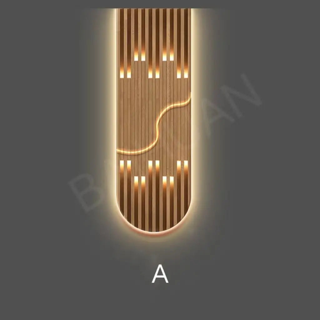 Modern Abstract Mural Luxury LED Wall Lamps