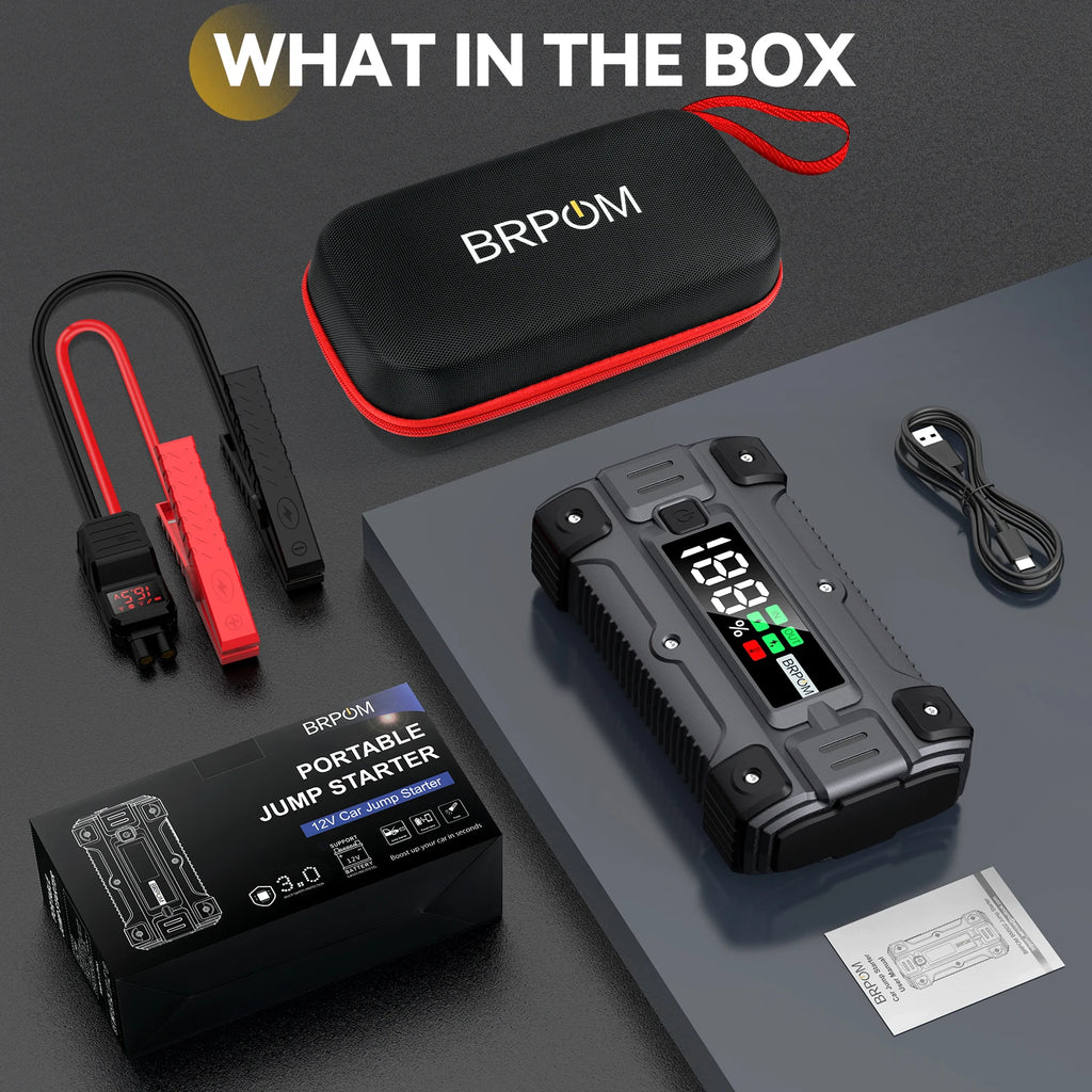26800mAh 5000A Jump Starter Power Bank